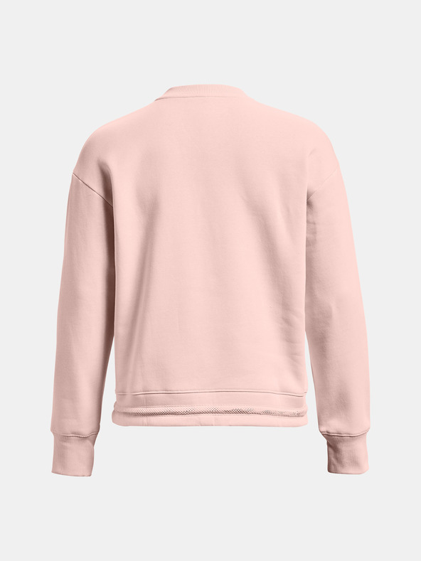 Under Armour Ženski pulover Under Armour Rival Fleece Mesh Crew