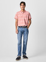 Pepe Jeans Roza moška črtasta polo majica Pepe Jeans Farrell