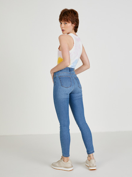 Vans Modro-rožnato žensko vzorčasto body VANS Body Suit
