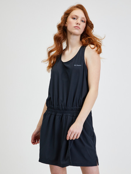 Columbia Črna ženska kratka športna obleka Columbia Alpine Chill Short Jumpsuit