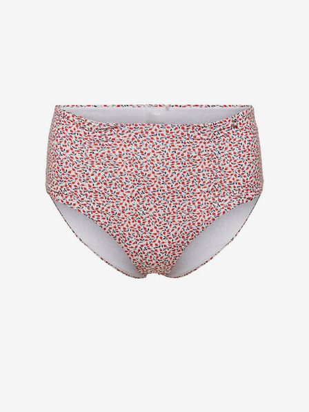 ONLY Bela in rdeča cvetlična spodnja majica bikinija ONLY Ella