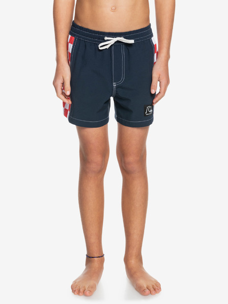 Quiksilver Temno modre fantovske kopalke Quiksilver Arch