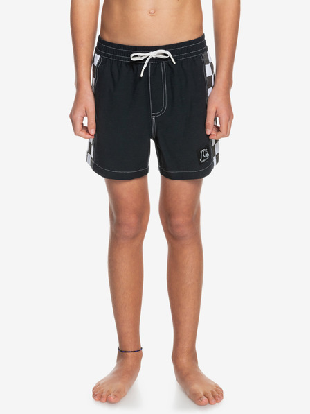 Quiksilver Črne fantovske kopalke Quiksilver Arch