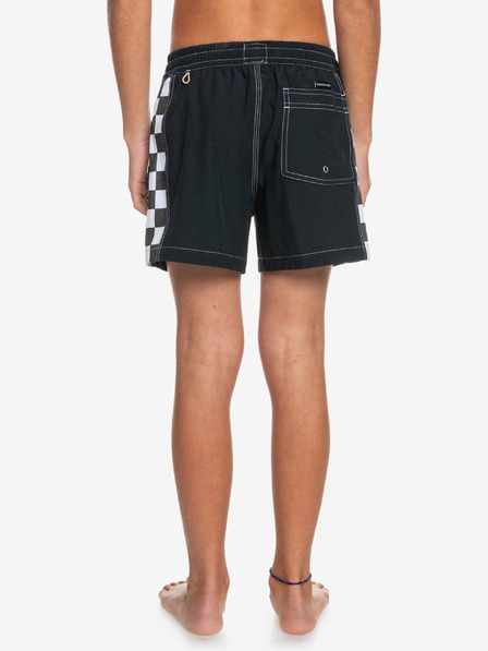 Quiksilver Črne fantovske kopalke Quiksilver Arch