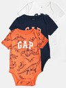 GAP Dojenčkovo telo z logotipom Gap, 3 kosi GAP
