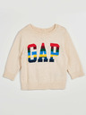 GAP Otroški pulover z logotipom GAP