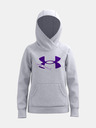 Under Armour Dekliški pulover Under Armour Rival Fleece Logo Hoodie-BLK