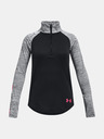 Under Armour Dekliška majica Under Armour Tech Graphic Half Zip-PNK