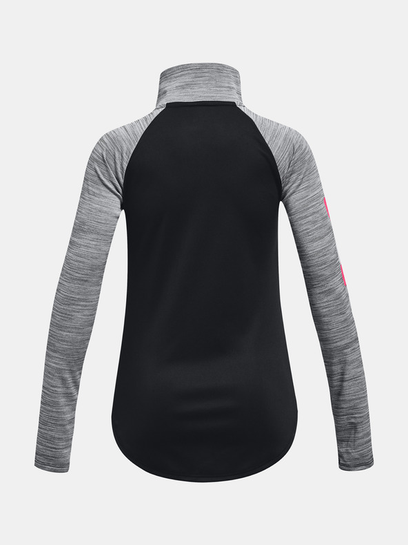 Under Armour Dekliška majica Under Armour Tech Graphic Half Zip-PNK