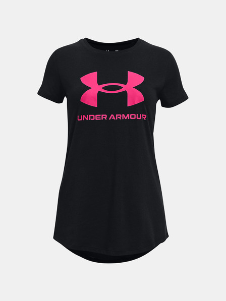 Under Armour Dekliška majica Under Armour UA SPORTSTYLE LOGO SS-PPL