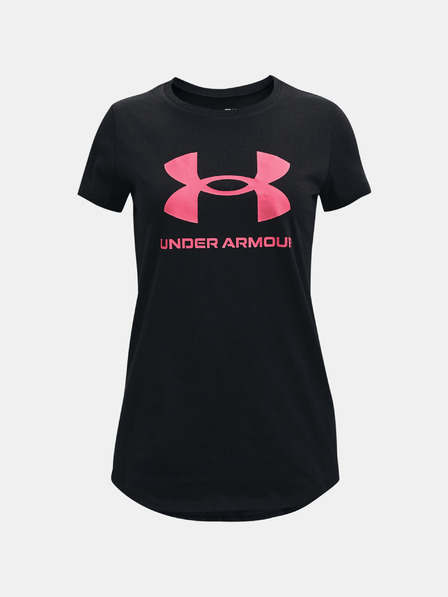 Under Armour Dekliška majica Under Armour Live Sportstyle Graphic SS-BLK