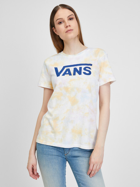 Vans Rumeno-kremasta ženska majica z vzorcem VANS