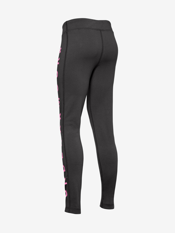Under Armour Dekliške pajkice Under Armour SportStyle Branded Leggings-BLK
