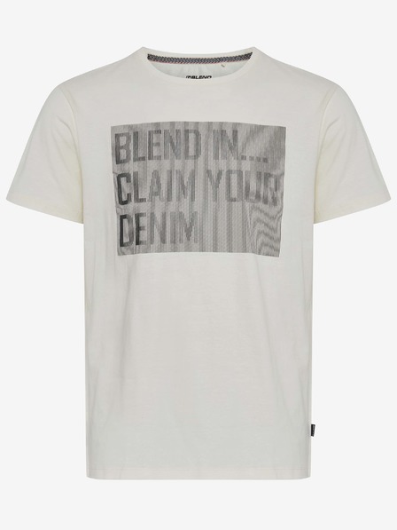 Blend Bela majica mešanica