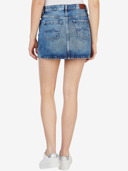 Pepe Jeans Modra ženska džins krilo Pepe Jeans Rachel