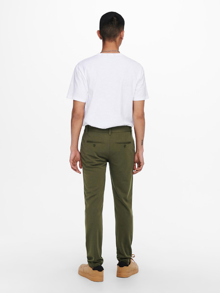 ONLY & SONS Kaki hlače ONLY & SONS