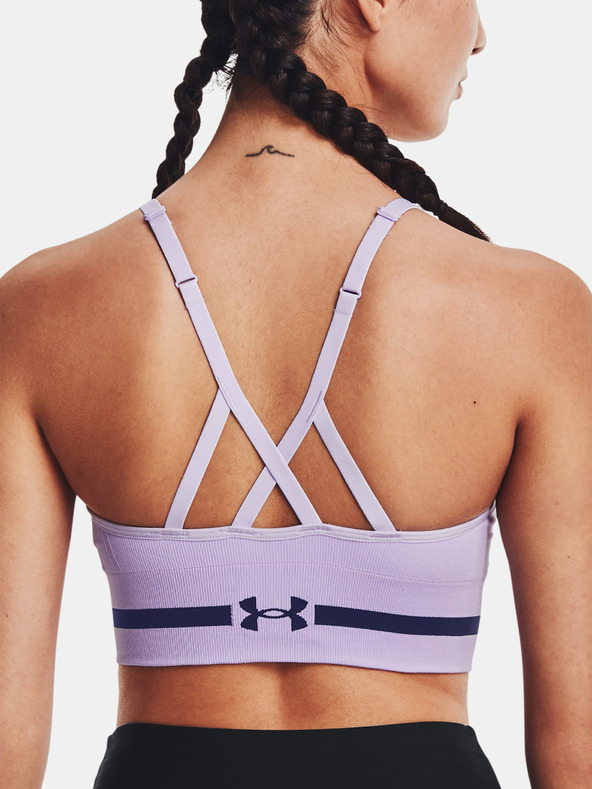 Under Armour Ženski nedrček Under Armour UA Seamless Low Long Bra