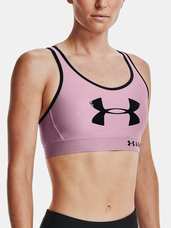 Under Armour Ženski nedrček Under Armour  Armour Mid Keyhole Graphic