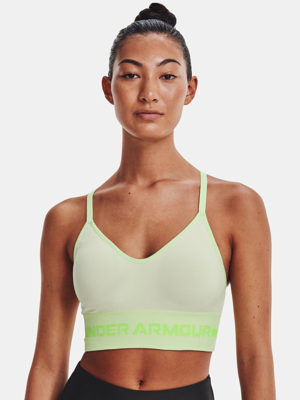 Under Armour Ženski nedrček Under Armour UA Seamless Low Long Htr Bra