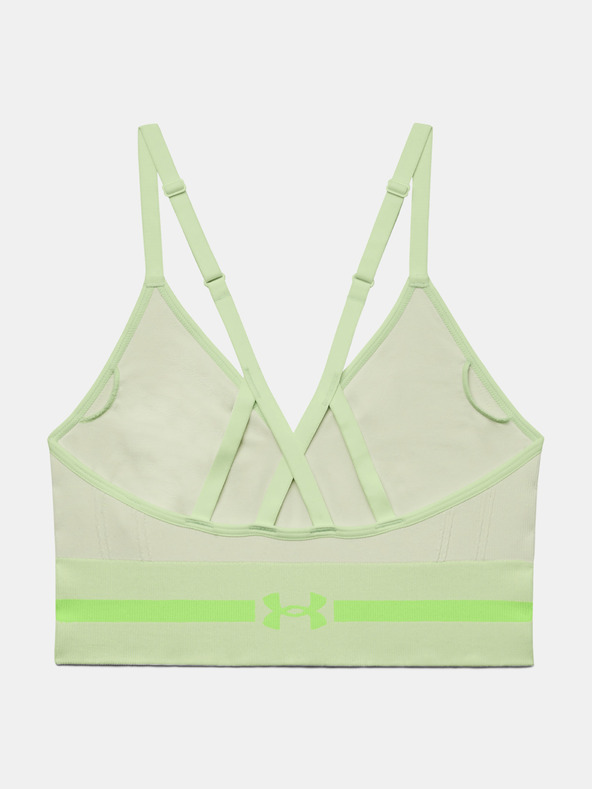 Under Armour Ženski nedrček Under Armour UA Seamless Low Long Htr Bra