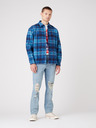 Wrangler Modra moška srajca Wrangler z vzorcem