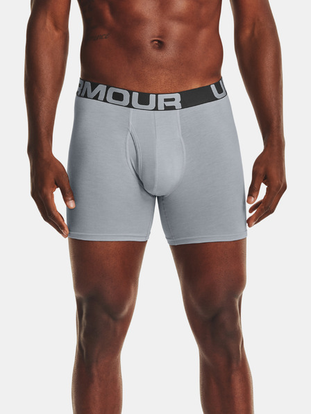 Under Armour Moške boksarice Under Armour Charged Cotton 6in 3 Pack
