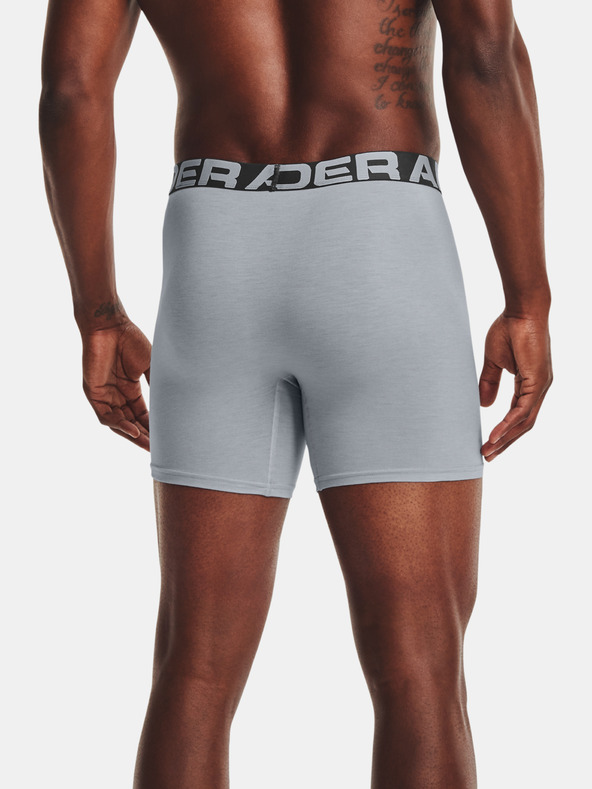 Under Armour Moške boksarice Under Armour Charged Cotton 6in 3 Pack