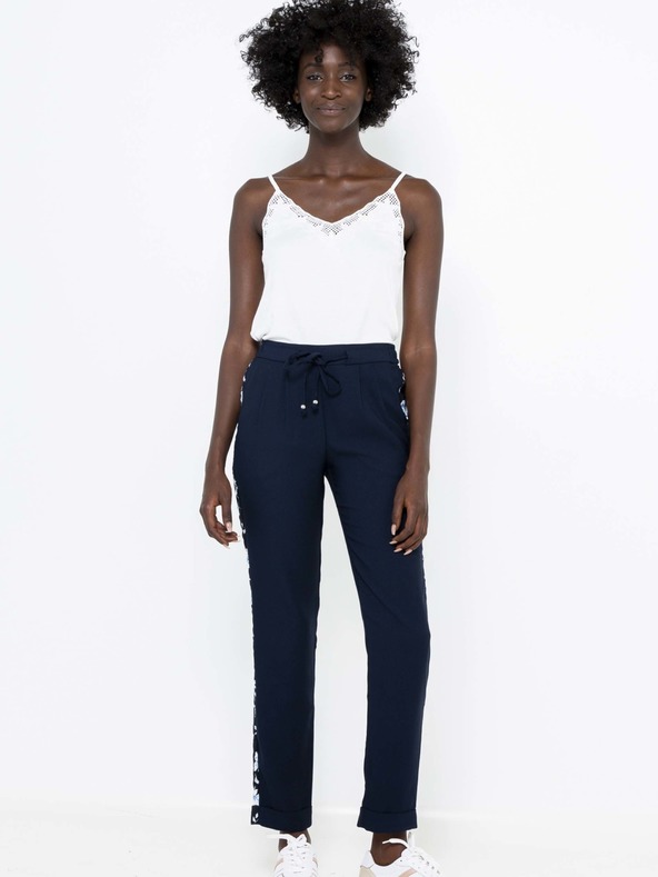 CAMAIEU Temno modre športne hlače CAMAIEU