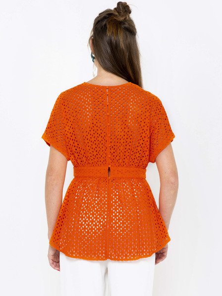 CAMAIEU Oranžna bluza CAMAIEU