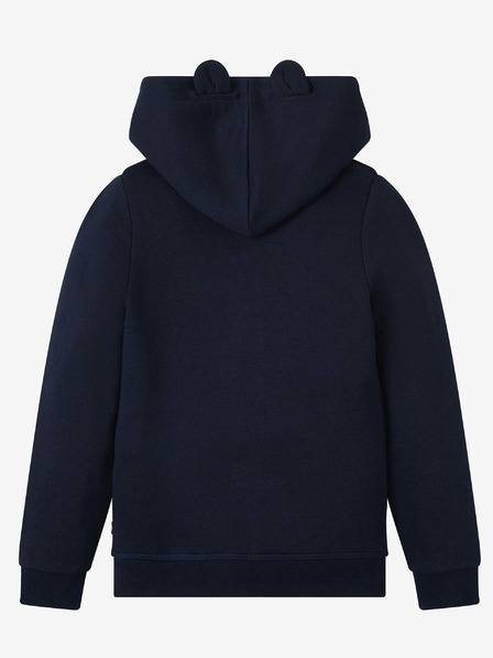 Tom Tailor Temno modra dekliška majica s kapuco Tom Tailor