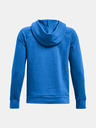 Under Armour Deški pulover Under Armour UA RIVAL FLEECE HOODIE-BLK