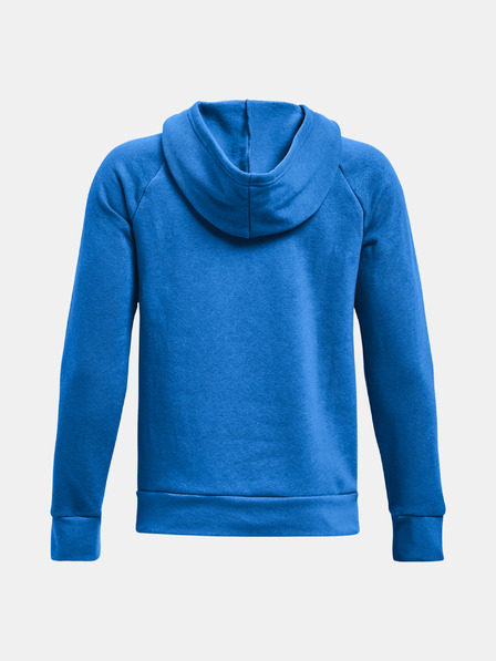 Under Armour Deški pulover Under Armour UA RIVAL FLEECE HOODIE-BLK