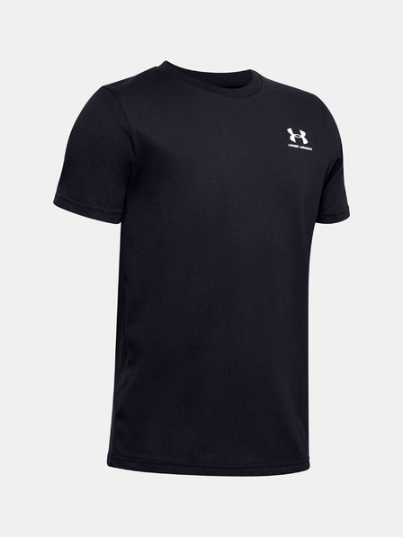 Under Armour Deška majica Under Armour UA Sportstyle Left Chest SS-BLK