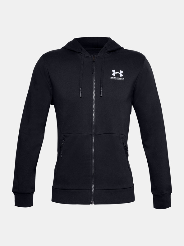 Under Armour Moški pulover Under Armour Rival Fleece AMP FZ HD