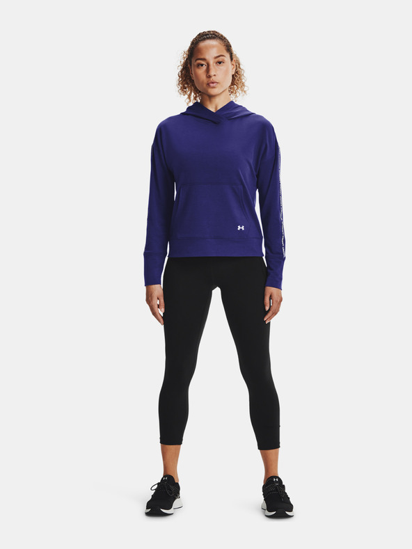 Under Armour Ženski pulover Under Armour Rival Terry Taped Hoodie