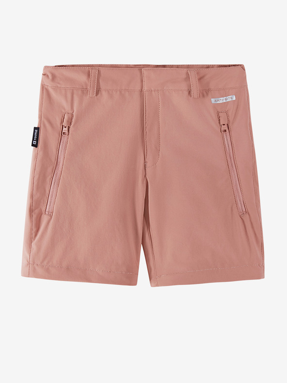 Reima Svetlo roza dekliške hlače s snemljivimi nogavicami Reima Virrat