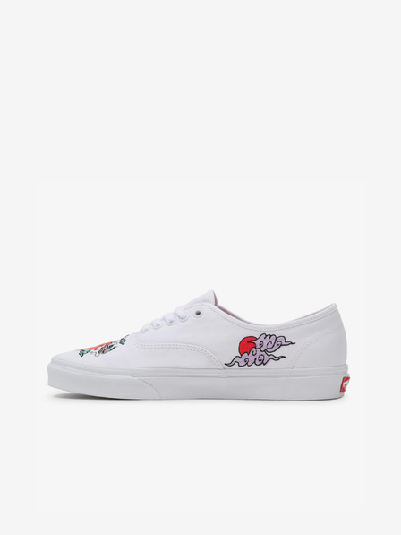 Vans Bele športne copate z vzorcem VANS UA Authentic
