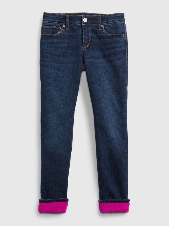 GAP Otroške toplejše skinny jeans GAP
