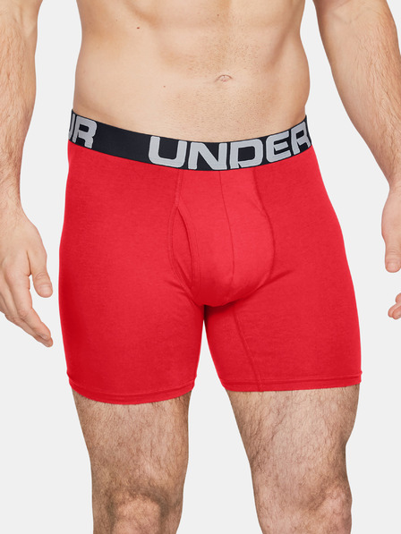 Under Armour Moške boksarice Under Armour Charged Cotton 6in 3 Pack