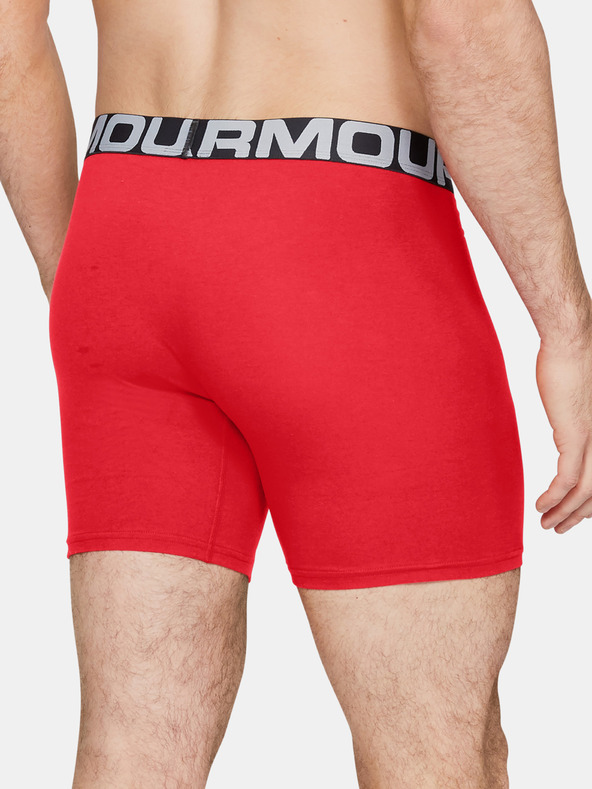 Under Armour Moške boksarice Under Armour Charged Cotton 6in 3 Pack