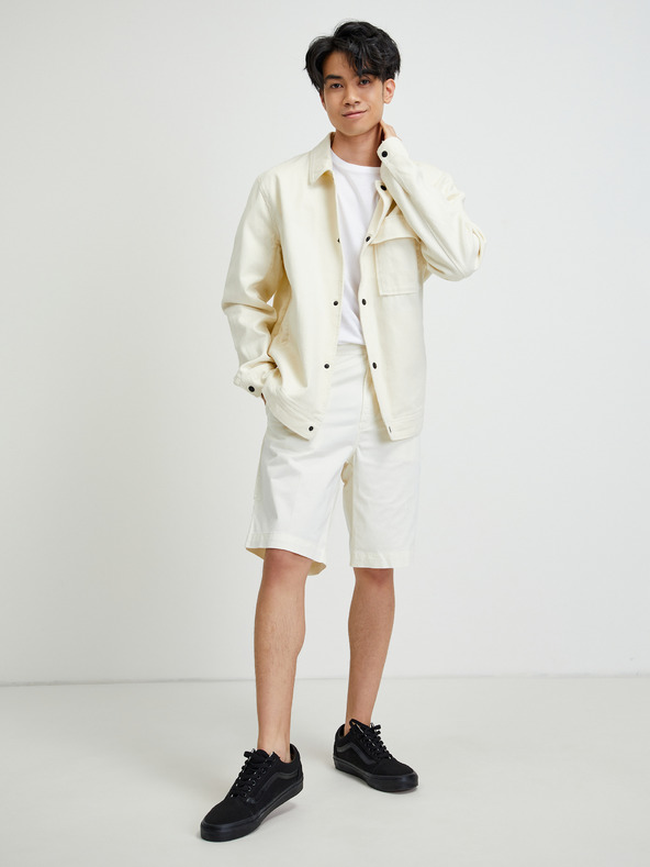 Diesel Diesel Kremne moške kratke hlače z žepi Haty