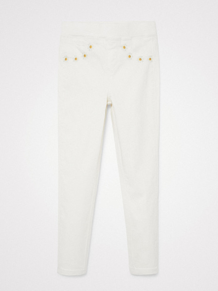 Desigual Bele dekliške kavbojke Slim Fit Desigual Tartaleta