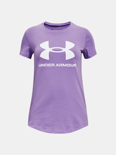 Under Armour Dekliška majica Under Armour UA SPORTSTYLE LOGO SS-PPL