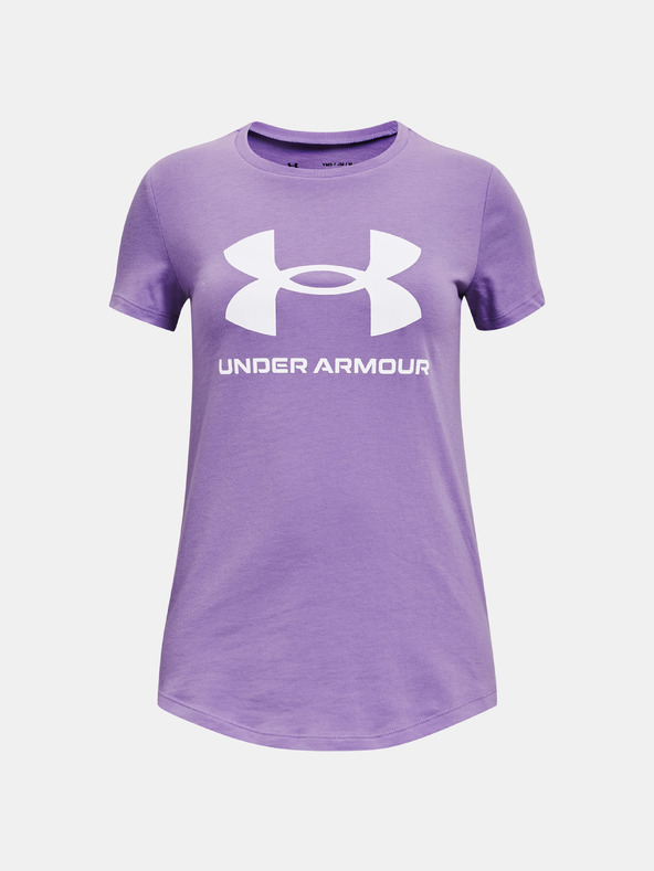 Under Armour Dekliška majica Under Armour UA SPORTSTYLE LOGO SS-PPL