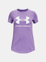 Under Armour Dekliška majica Under Armour UA SPORTSTYLE LOGO SS-PPL