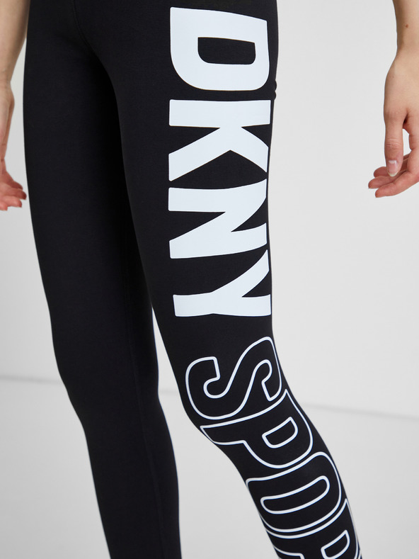 DKNY Črne ženske športne gamaše DKNY
