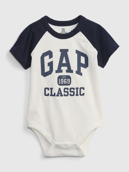 GAP Dojenčkovo body z logom Gap GAP