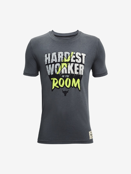 Under Armour Deška majica Under Armour UA Project Rock HWITR SS-GRY