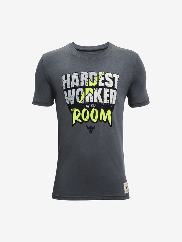 Under Armour Deška majica Under Armour UA Project Rock HWITR SS-GRY