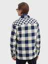 Scotch & Soda Temno modra moška karirasta srajca Scotch & Soda